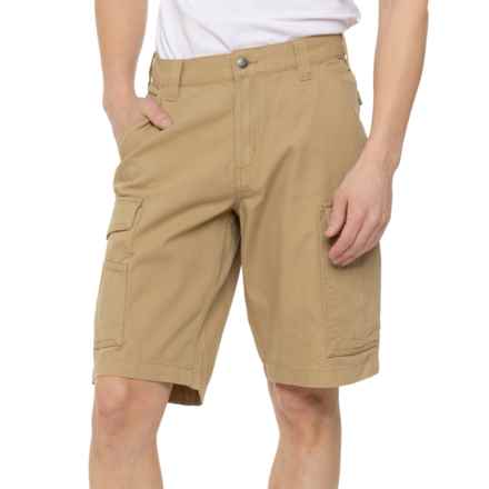 Carhartt 103542 Rugged Flex® Relaxed Fit Canvas Cargo Shorts - Factory Seconds in Dark Khaki