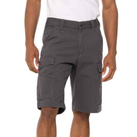 Carhartt 103542 Rugged Flex® Relaxed Fit Canvas Cargo Shorts - Factory Seconds in Shadow