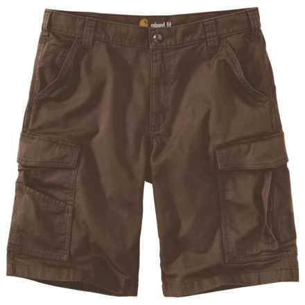 Carhartt 103542 Rugged Flex® Relaxed Fit Canvas Cargo Shorts - Factory Seconds in Tarmac