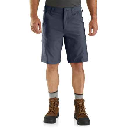 Carhartt 103580 Force® Relaxed Fit Ripstop Lightweight Cargo Shorts in Bluestone