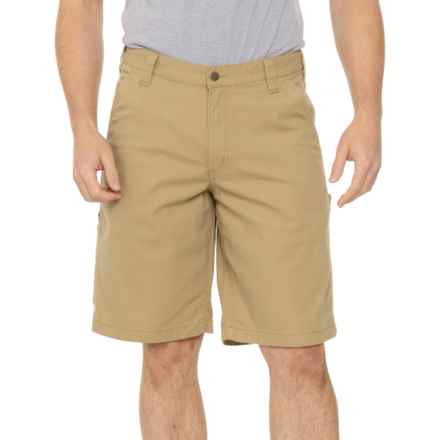 Carhartt 103652 Rugged Flex® Relaxed Fit Canvas Utility Shorts - Factory Seconds in Dark Khaki