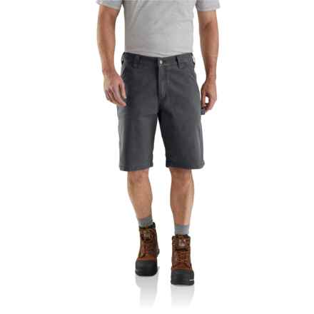 Carhartt 103652 Rugged Flex® Relaxed Fit Canvas Utility Shorts - Factory Seconds in Shadow