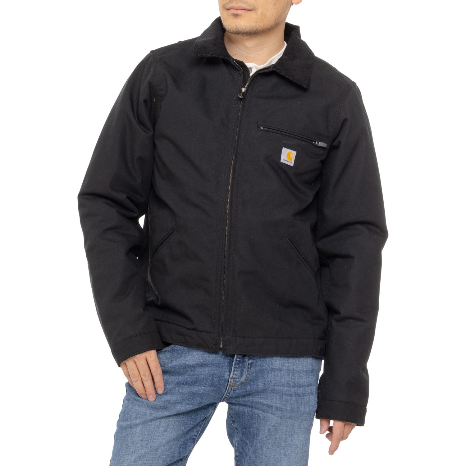 Carhartt 103828 Washed Duck Detroit Jacket - Blanket Lined