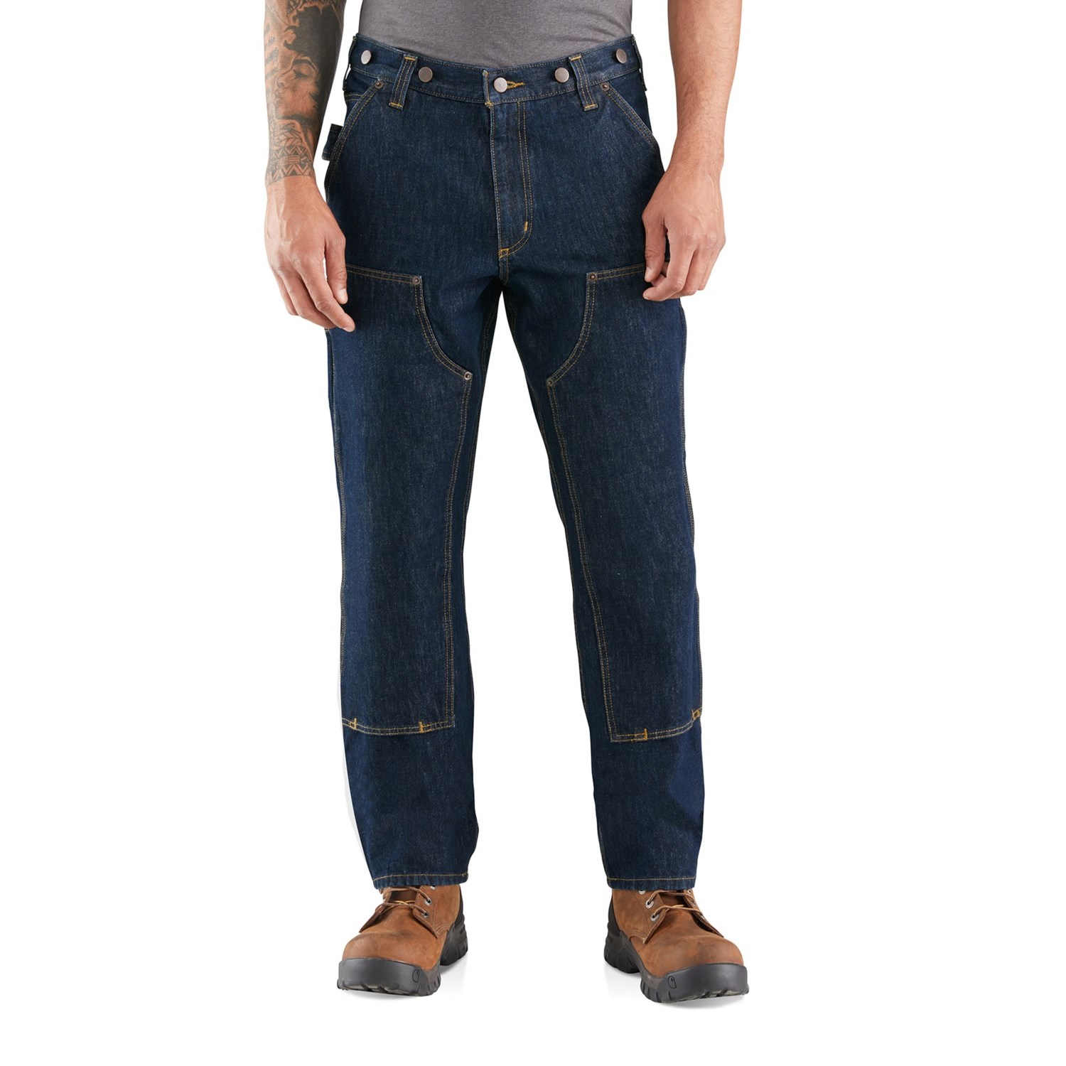 Carhartt 103890 Rugged Flex Utility Logger Jeans Relaxed Fit Factory Seconds