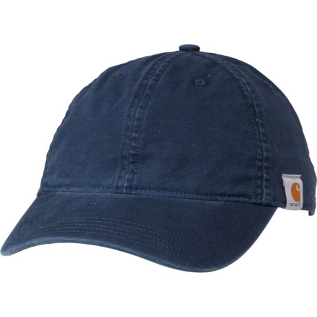 Carhartt 103938 Cotton Canvas Baseball Cap - Factory Seconds in Navy