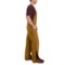 1AAWH_3 Carhartt 104031 Big and Tall Washed Duck Bib Overalls - Quilt Lined, Insulated, Factory Seconds