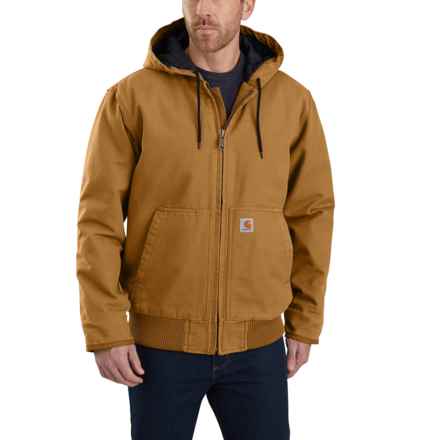 Carhartt 104050 Washed Duck Thinsulate® Active Jacket - Insulated, Factory Seconds in Carhartt Brown