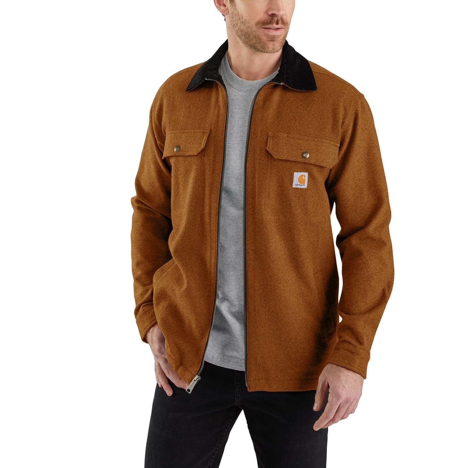 Carhartt 104074 Rain Defender® Pawnee Shirt Jacket (For Men)