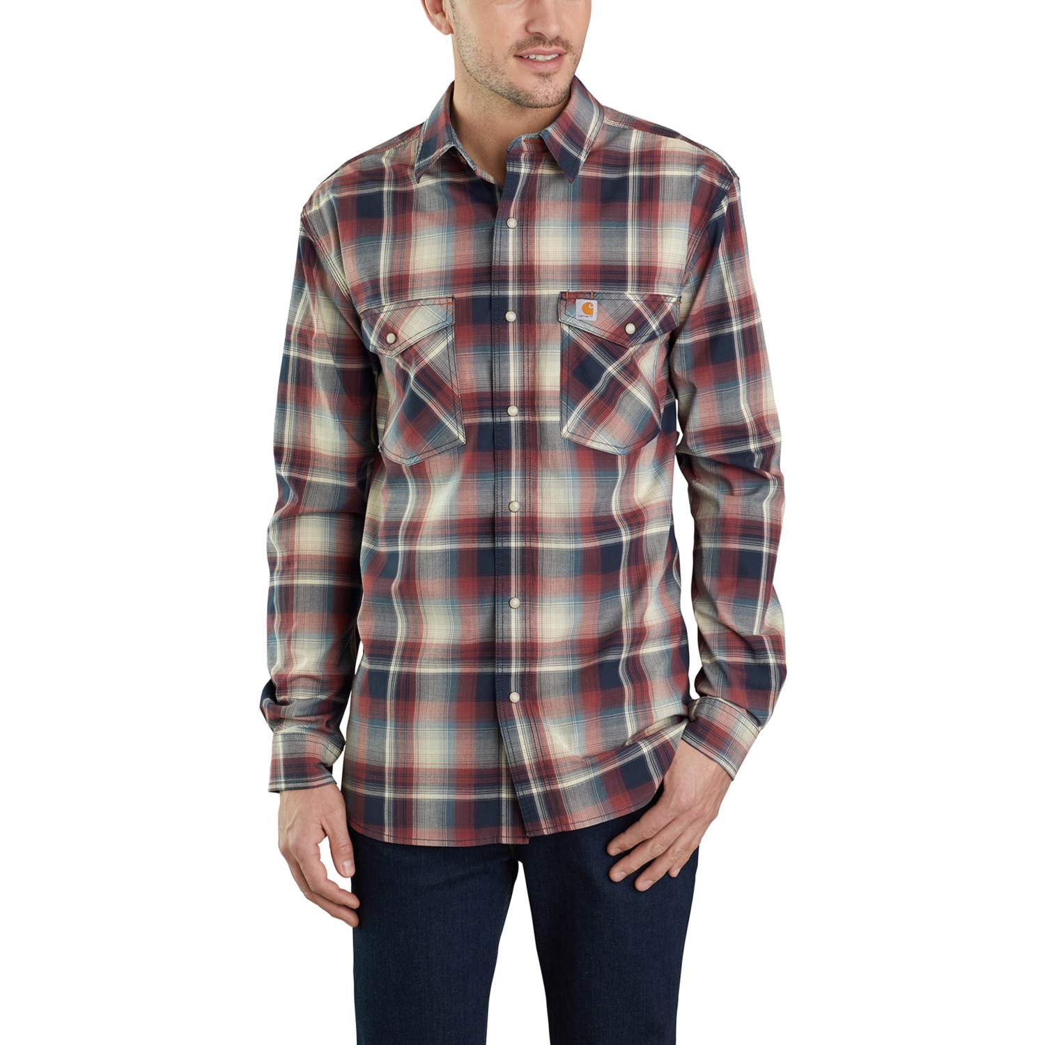 Carhartt 104143 Rugged Flex® Bozeman Shirt (For Big and Tall Men)