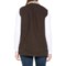 2VAHK_2 Carhartt 104224 Washed Duck Mock Neck Vest - Sherpa Lined, Factory Seconds