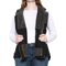 2VAHK_5 Carhartt 104224 Washed Duck Mock Neck Vest - Sherpa Lined, Factory Seconds