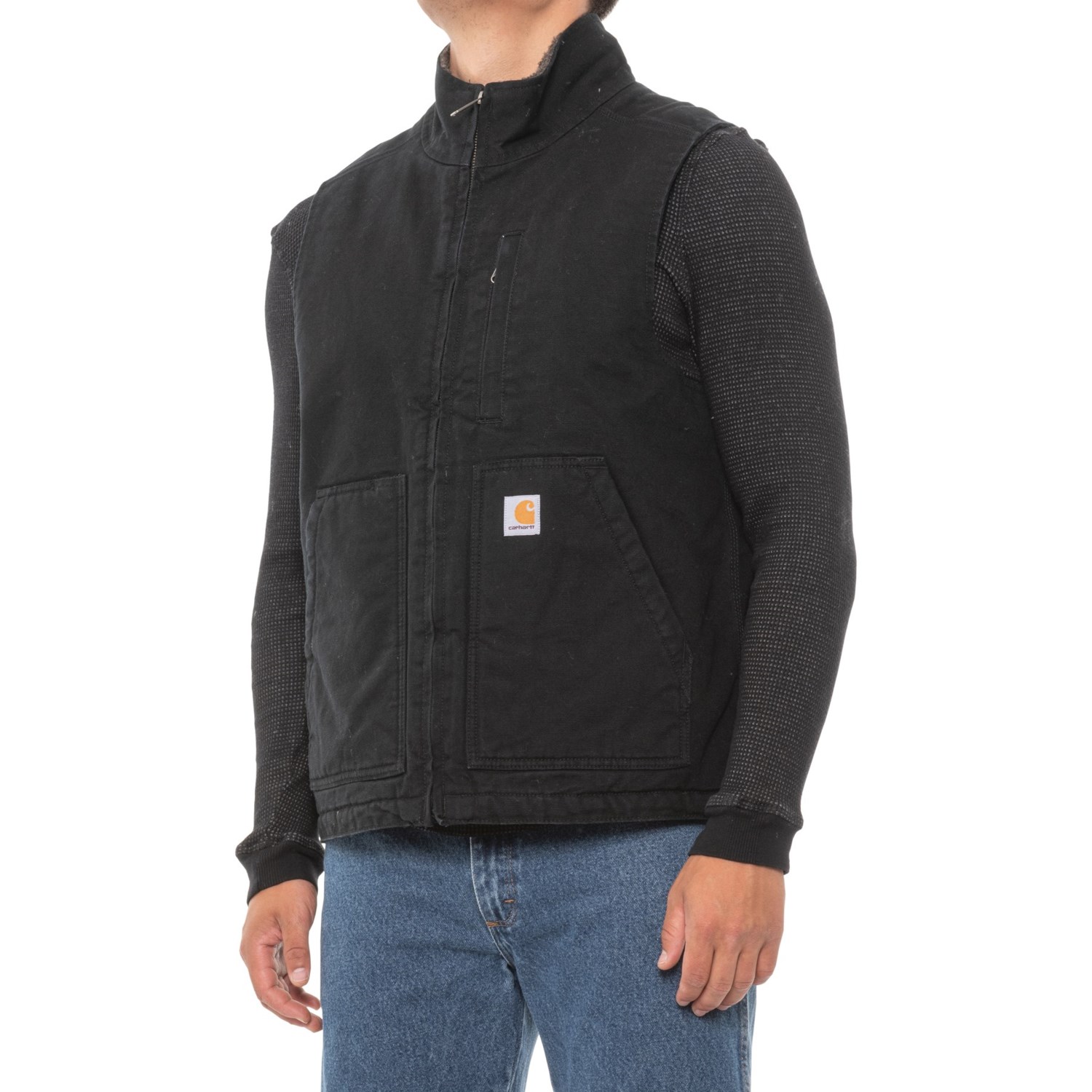 carhartt rugged sherpa lined vest