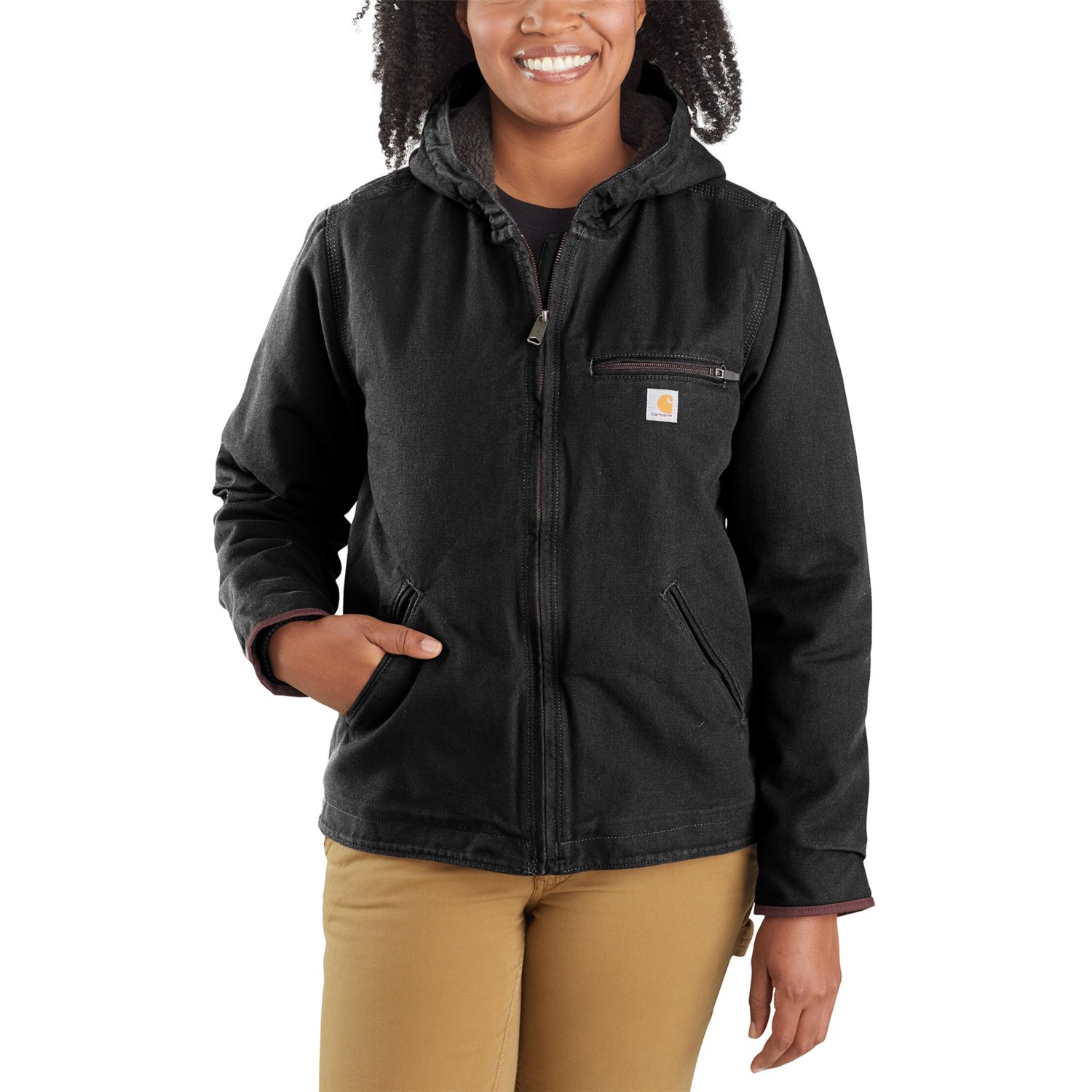 Carhartt 104292 Washed Duck Jacket (For Women)