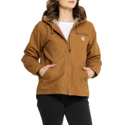 Carhartt 104292 Washed Duck Jacket - Sherpa Lined, Factory Seconds