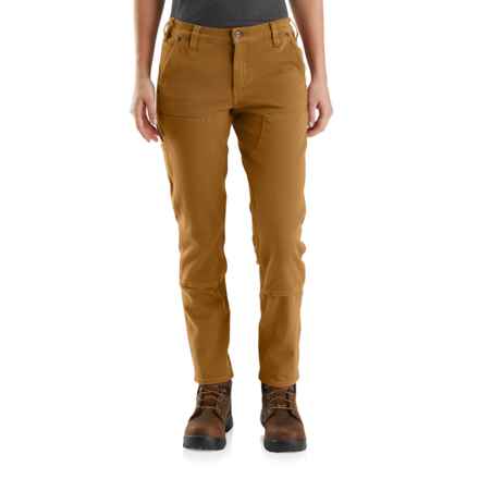 Carhartt 104296 Relaxed Fit Twill Work Pants - Factory Seconds in Carhartt Brown