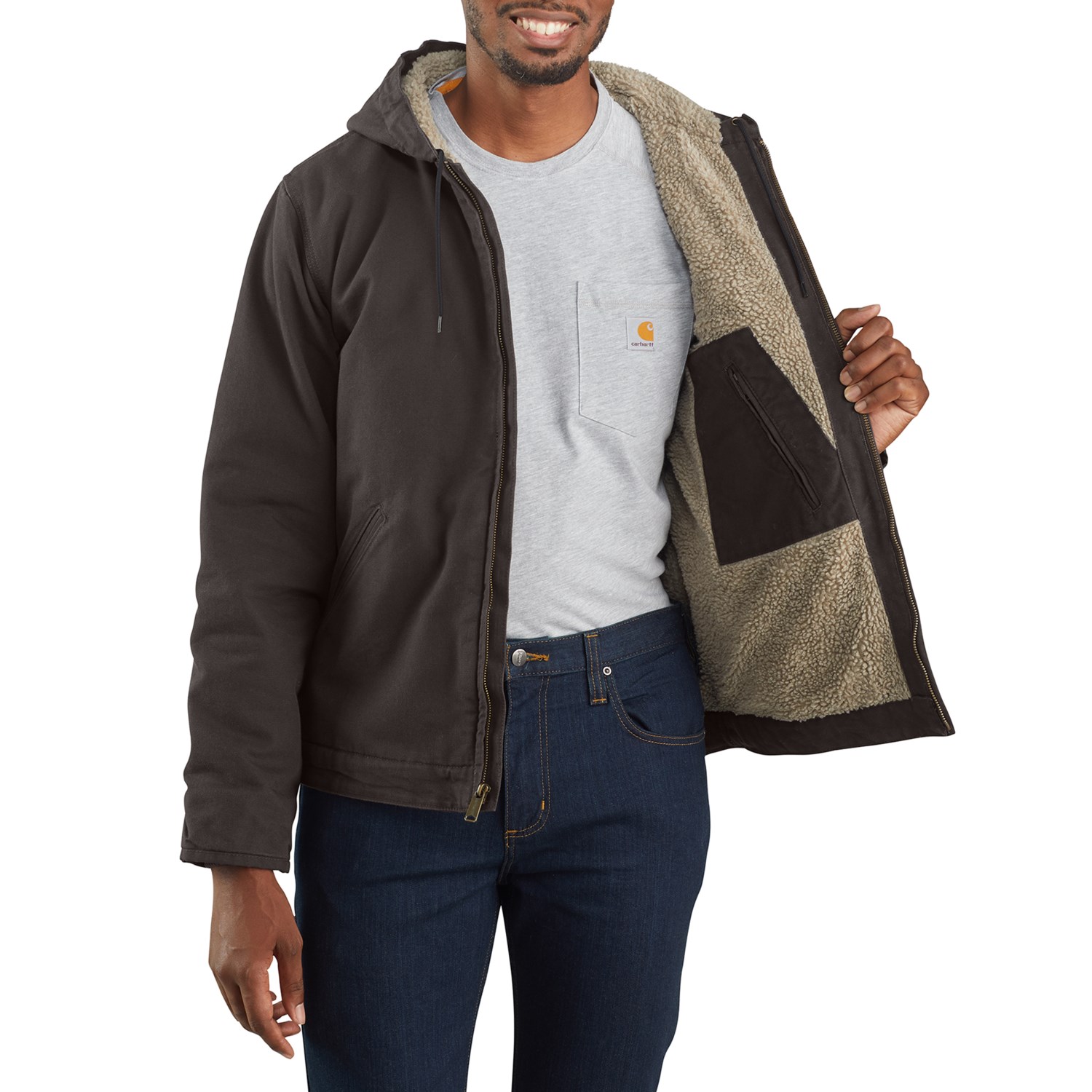 carhartt bartlett sherpa lined