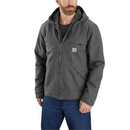 Carhartt 104392 Washed Duck Sherpa-Lined Jacket - Factory Seconds in Gravel