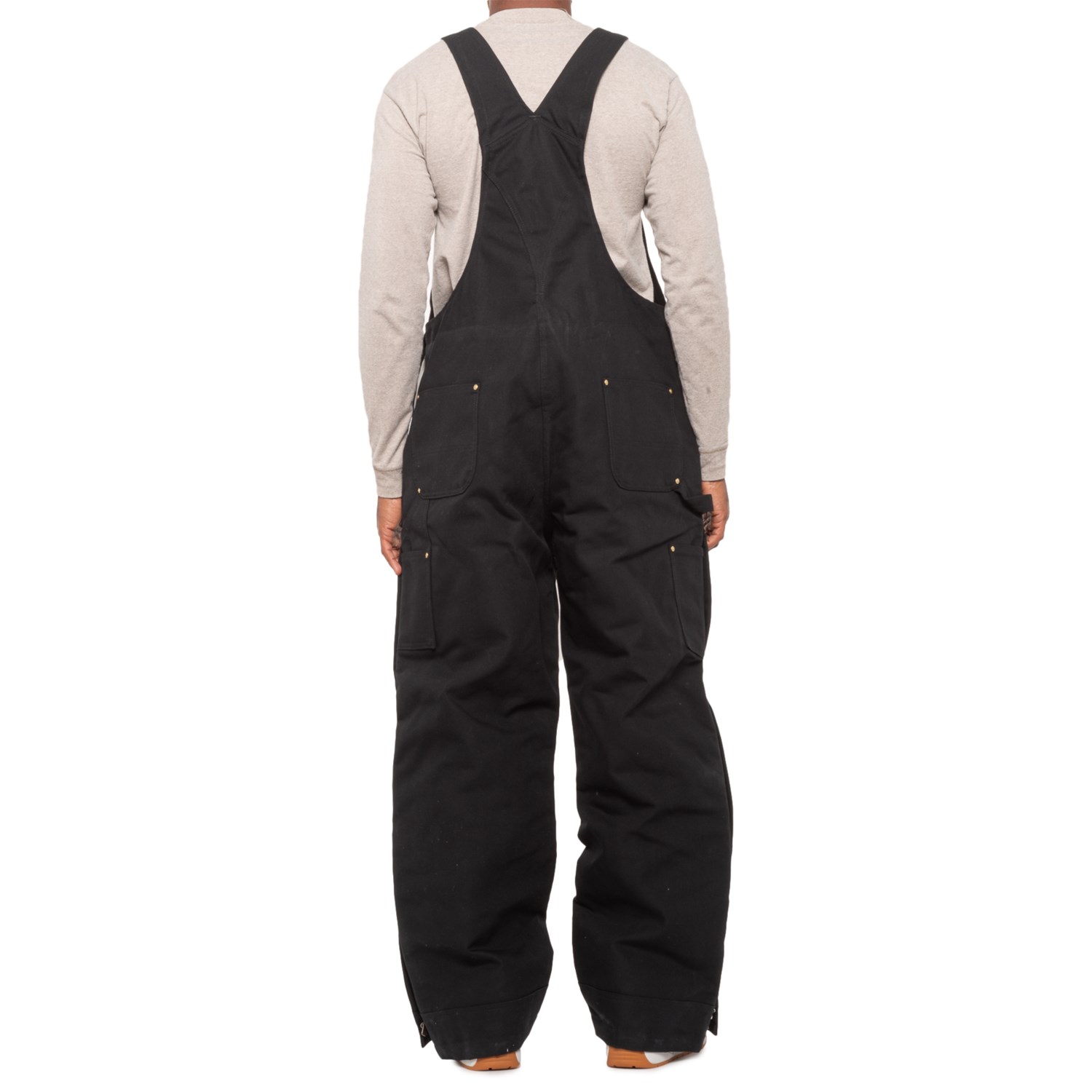 Carhartt 104393 Big and Tall Loose Fit QuiltLined Bib Overalls (For Men)