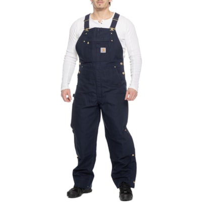 Carhartt 104393 Loose Fit Firm Duck Bib Overalls - Insulated