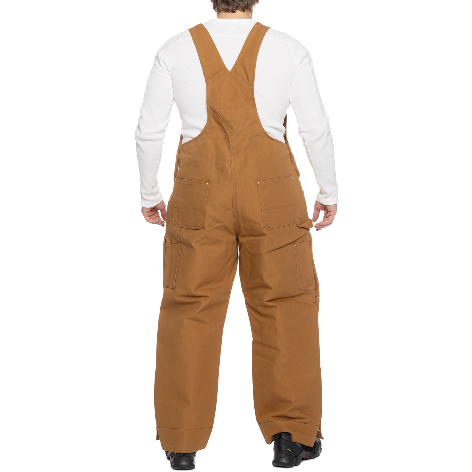 Carhartt 104393 Loose Fit Firm Duck Bib Overalls - Insulated