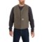 Carhartt 104394 Washed Duck Vest - Sherpa Lined, Factory Seconds in Driftwood