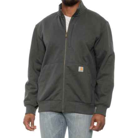 Carhartt 104440 Rain Defender® Heavyweight Full-Zip Sweatshirt in Carbon Heather