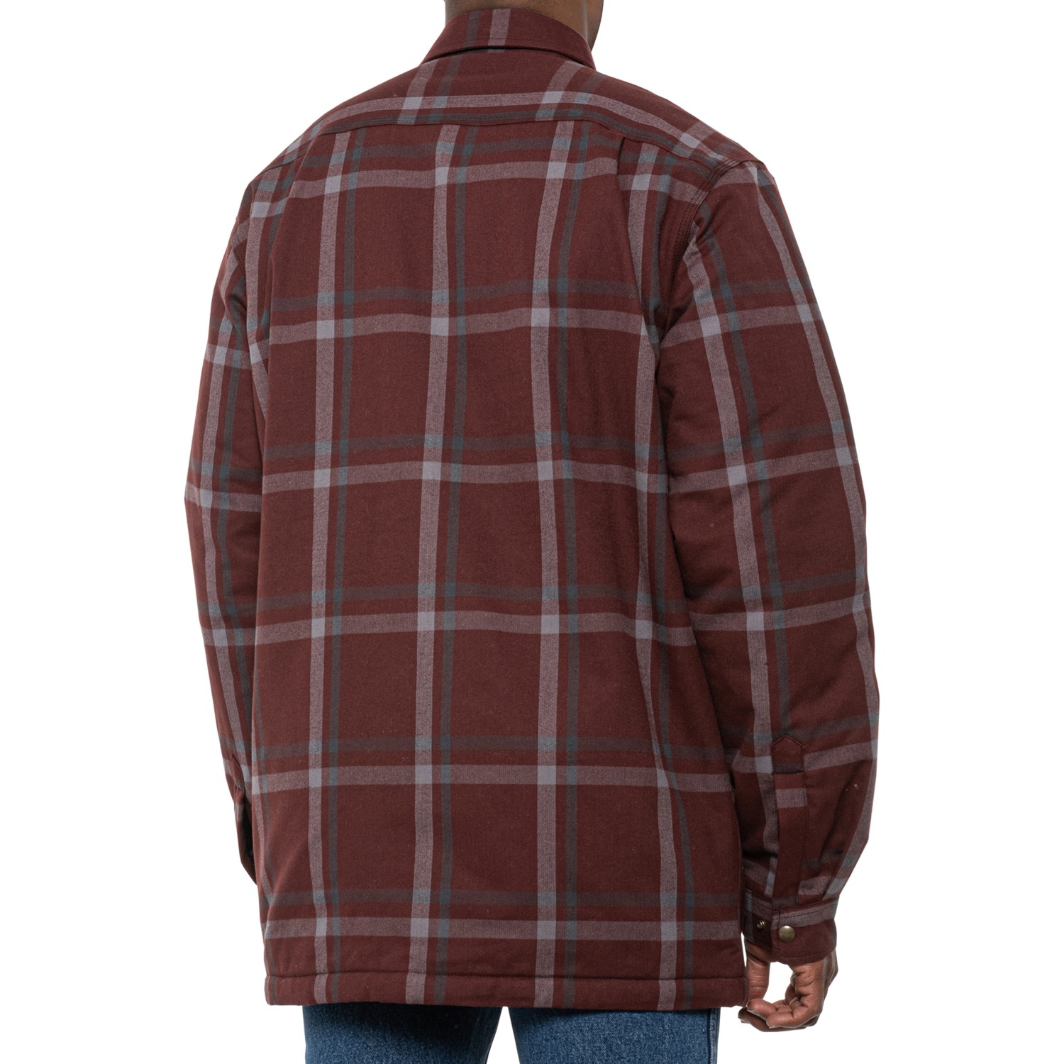 Carhartt 104452 Relaxed Fit Flannel Shirt Jacket (For Big and Tall Men)