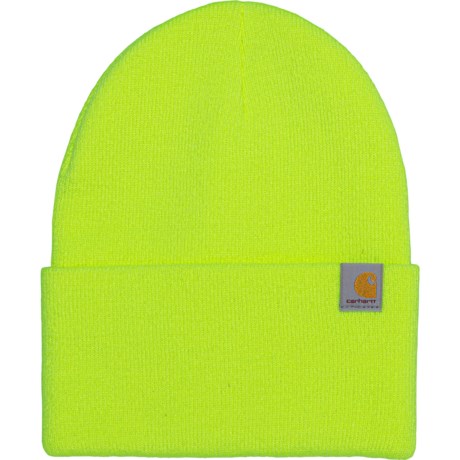 Carhartt 104597 Knit Cuffed Beanie - Factory Seconds (For Men) in Brite Lime