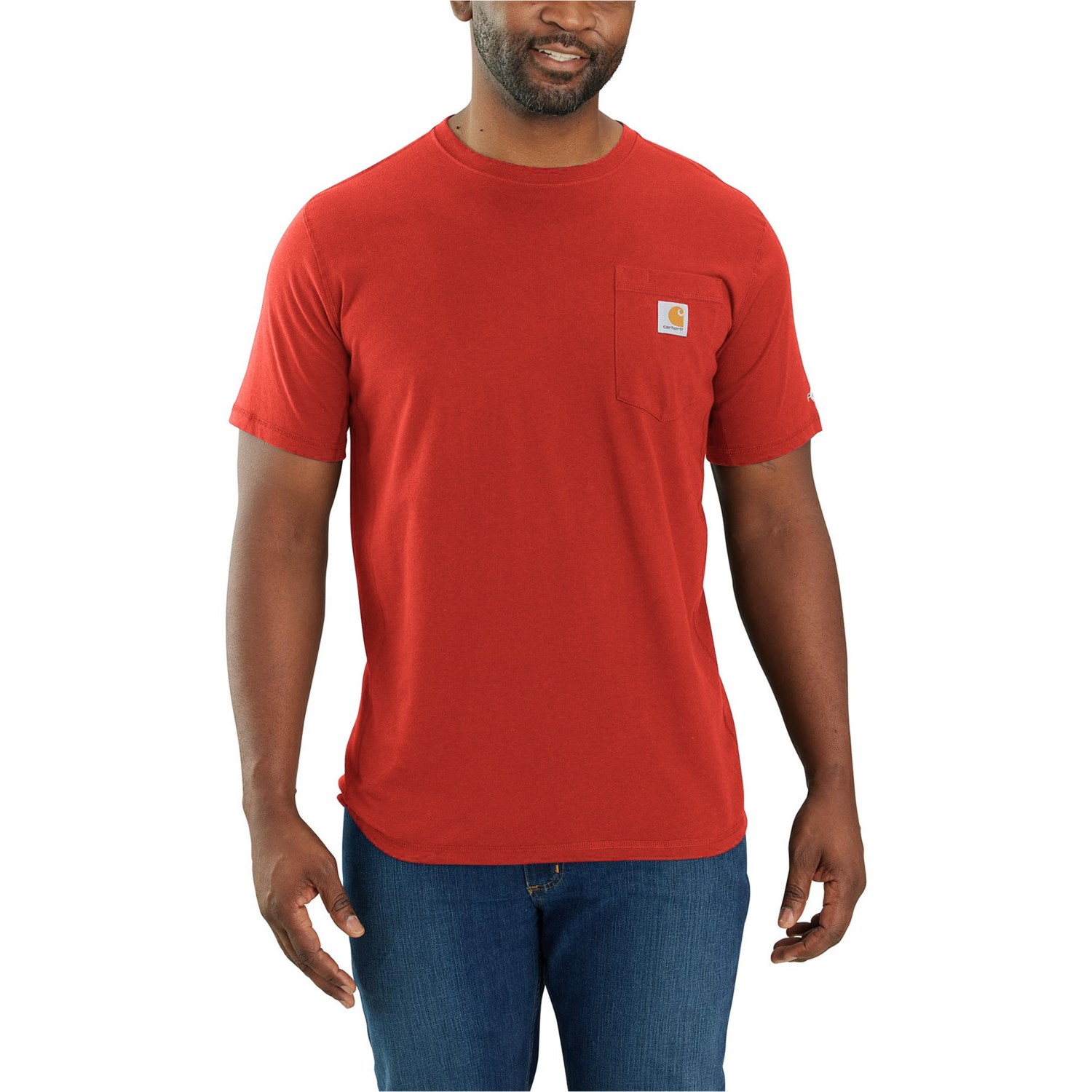 Carhartt 104616 Force Relaxed Fit Pocket T-Shirt - UPF 25+, Short Sleeve