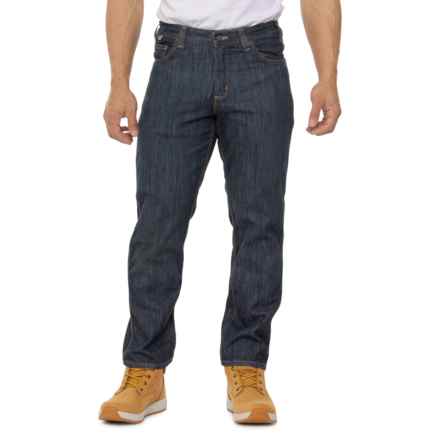 Carhartt 104790 Flame-Resistant Force® Rugged Flex® Jeans - Relaxed Fit, Factory Seconds in Midnight Sand