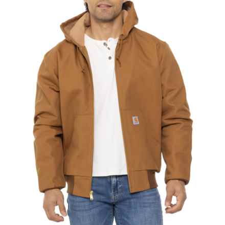 Carhartt 104868 Firm Duck Thermal-Lined Active Jacket in Carhartt Brown
