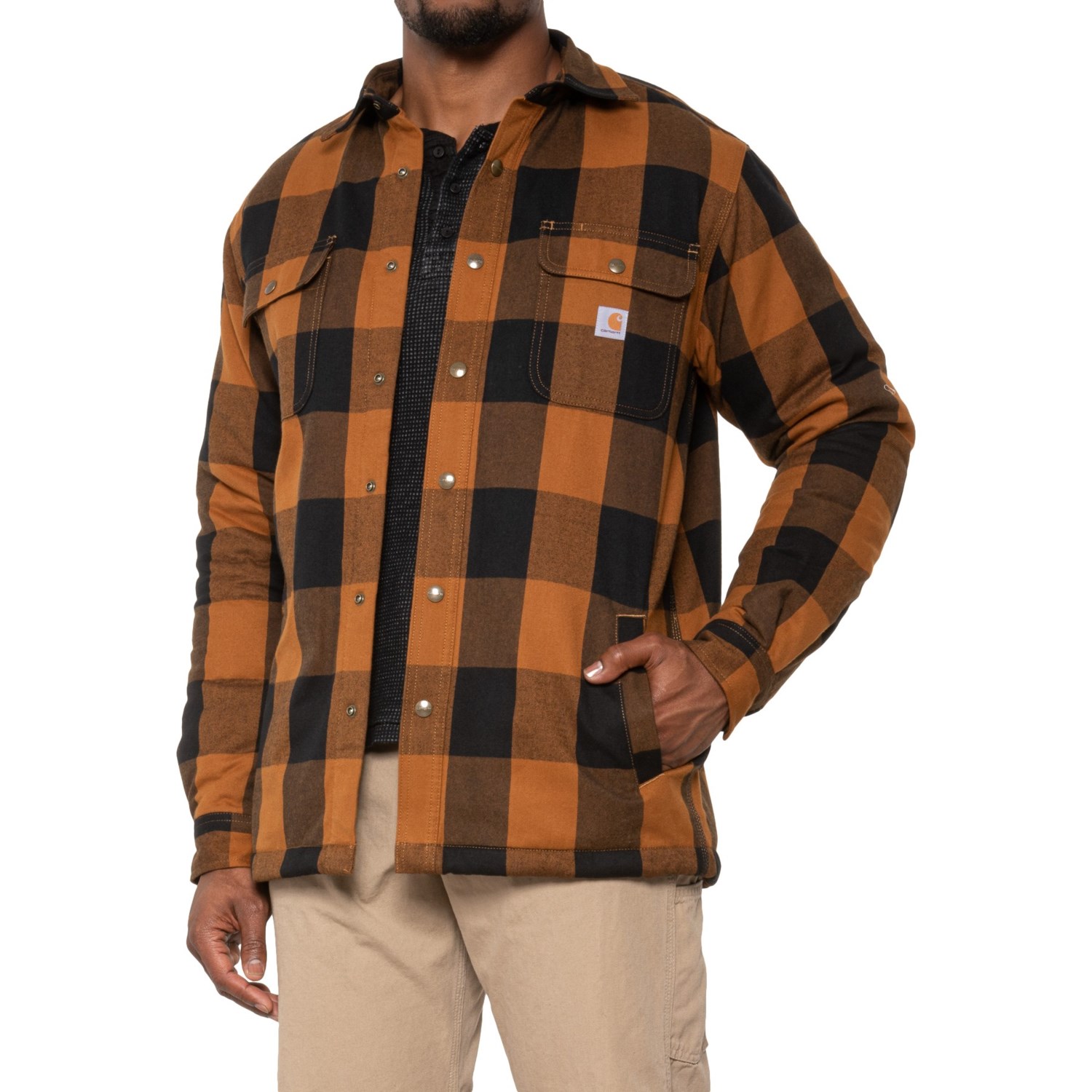 big and tall mens lined flannel shirts