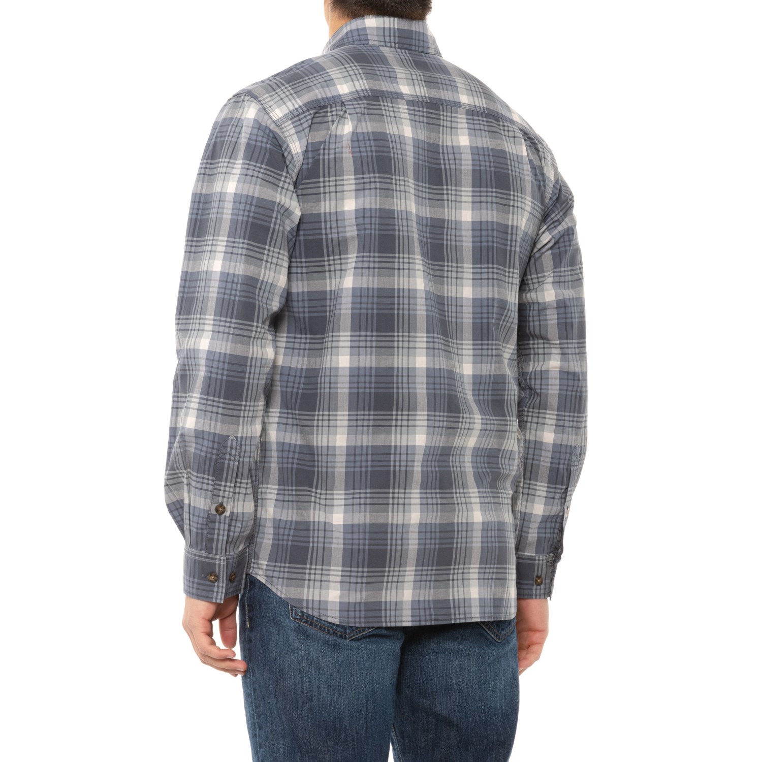 Carhartt 104915 Big and Tall Rugged Flex® Plaid Shirt (For Men)