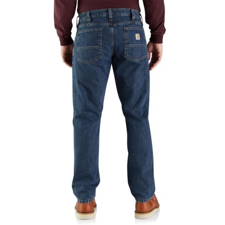 Carhartt 104942 RELAXED FIT FLANNEL LINED 5 POCKET JEANS - FOR MEN