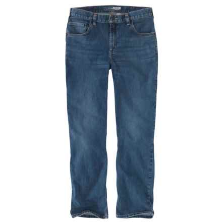 Carhartt 104956 Force® Relaxed Fit Low-Rise Jeans - 5-Pocket, Factory Seconds in Rainier