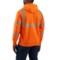3YYCY_2 Carhartt 104987 High Visibility Rain Defender® Loose Fit Midweight Class 3 Hoodie - Factory Seconds