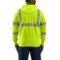 3YYCY_3 Carhartt 104987 High Visibility Rain Defender® Loose Fit Midweight Class 3 Hoodie - Factory Seconds