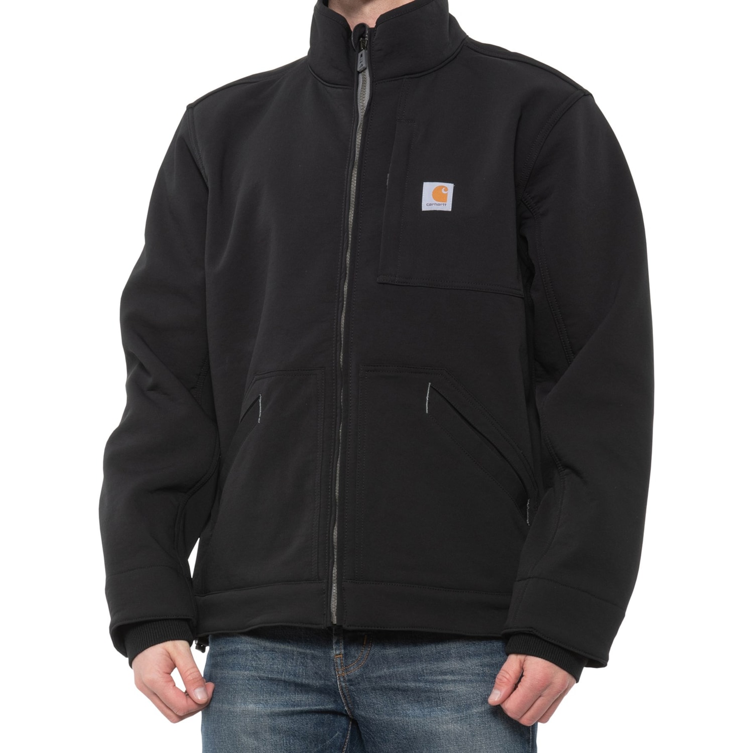 Carhartt 105000 Super Dux Relaxed Fit Detroit Jacket for Men | Black