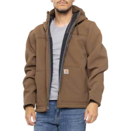 Carhartt 105001 Big and Tall Super Dux Sherpa-Lined Active Jacket - Relaxed Fit in Coffee