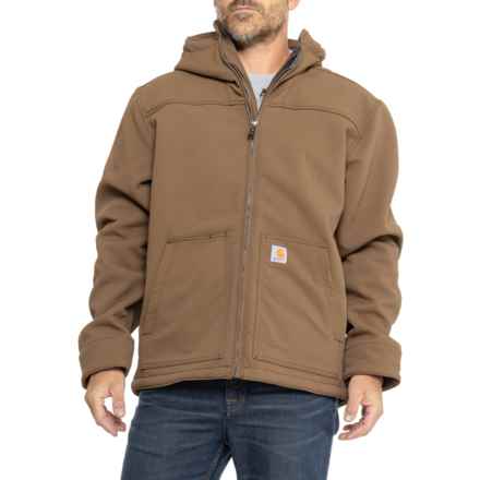 Carhartt 105001 Big and Tall Super Dux Sherpa-Lined Active Jacket - Relaxed Fit in Coffee