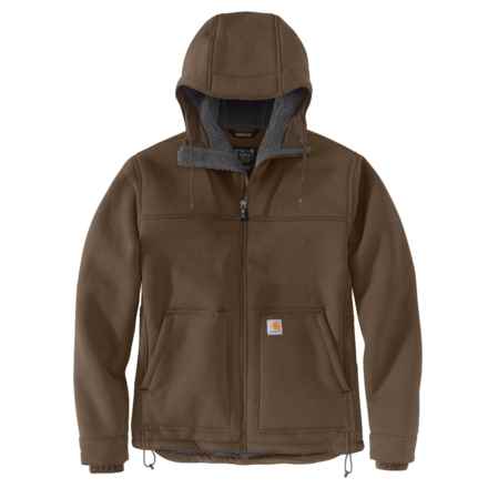 Carhartt 105001 Big and Tall Super Dux Sherpa-Lined Active Jacket - Relaxed Fit in Coffee