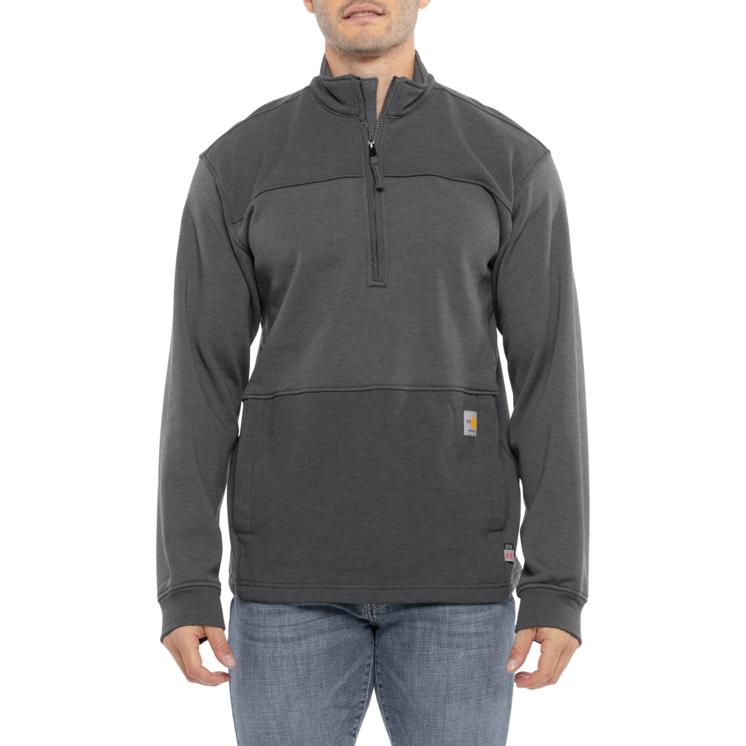 Carhartt 105012 Flame Resistant Rain Defender® Mock Neck Shirt