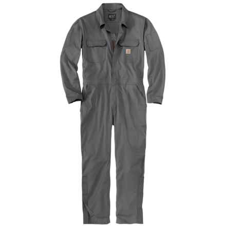 Carhartt 105019 Big and Tall Rugged Flex® Canvas Coveralls in Gravel