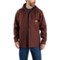 Carhartt 105022 Rain Defender® Relaxed Fit Hooded Shirt Jacket in Dark Cedar