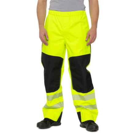 Carhartt 105299 Big and Tall Storm Defender® High-Visibility Class E Pants - Waterproof in Brite Lime