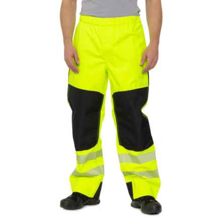 Carhartt 105299 Big and Tall Storm Defender® High-Visibility Class E Pants - Waterproof in Brite Lime