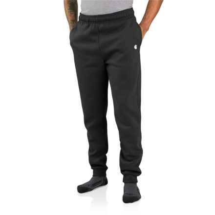 Carhartt 105307 Big and Tall Relaxed Fit Midweight Tapered Sweatpants - Factory Seconds in Black