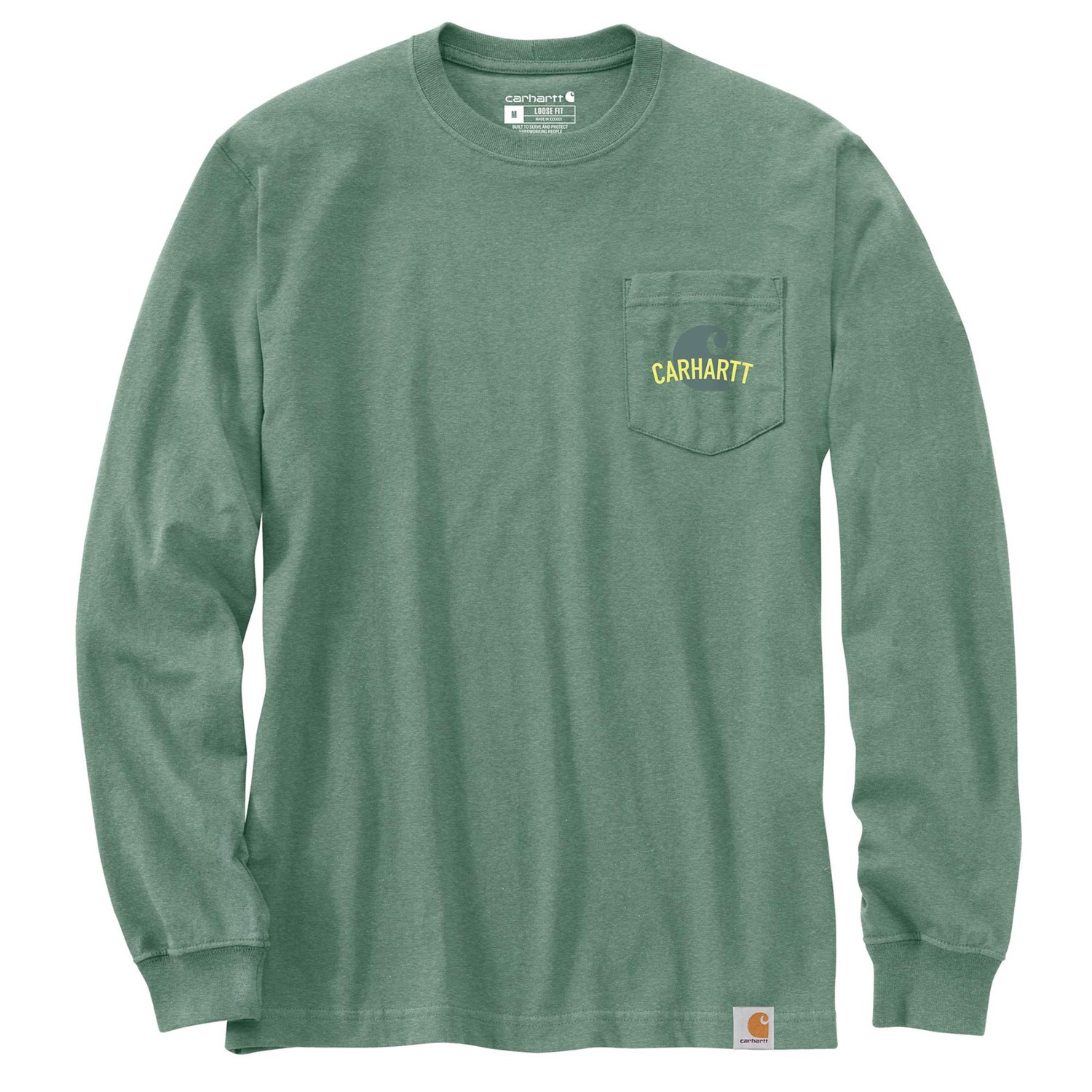 Carhartt 105428 Relaxed Fit Heavyweight T-Shirt - Long Sleeve
