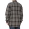 2JKGX_2 Carhartt 105439 Big and Tall Loose Fit Heavyweight Plaid Flannel Shirt - Long Sleeve