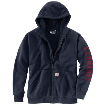 Carhartt 105443 Rain Defender® Loose Fit Hoodie - Lined, Factory Seconds in New Navy